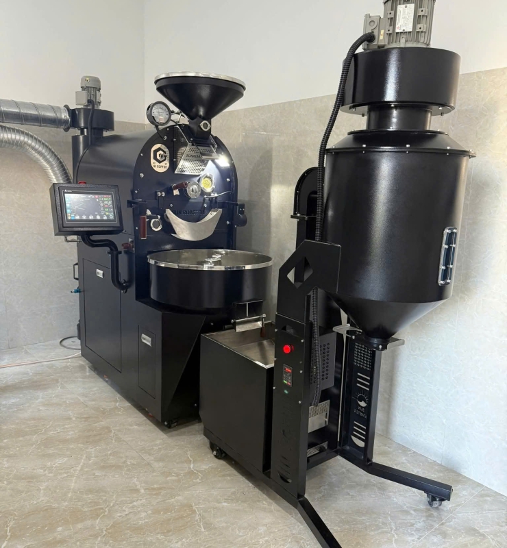 MÁY RANG CÀ PHÊ SUNROASTER 10KG/MẺ BẢN TỰ ĐỘNG