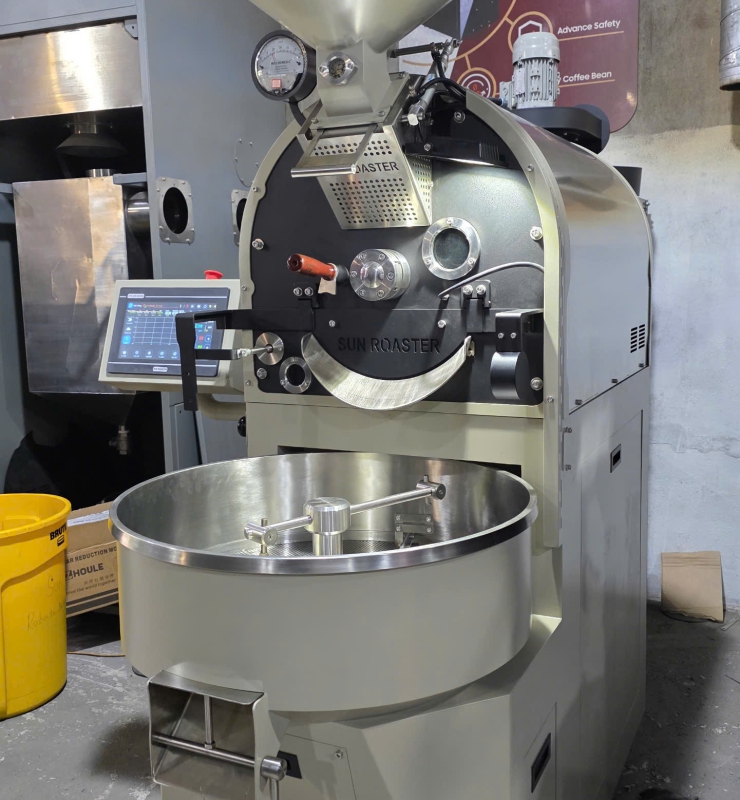 MÁY RANG CÀ PHÊ SUNROASTER 6KG/MẺ TỰ ĐỘNG